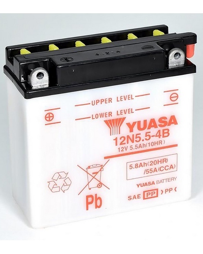 Batterie Moto YUASA Batterie 12N5.5-4B