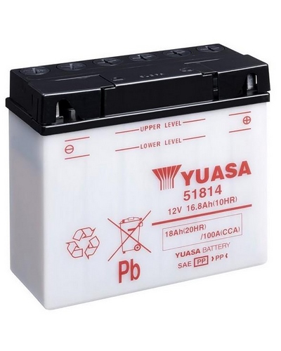 Batterie Moto YUASA Batterie 51814