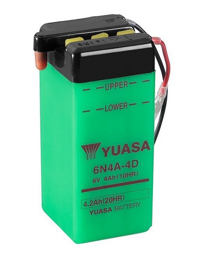 Batterie Moto YUASA Batterie 6N4A-4D