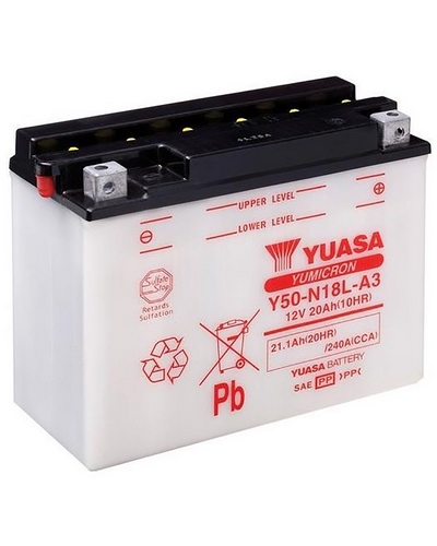 Batterie Moto YUASA Batterie Y50-N18L-A3