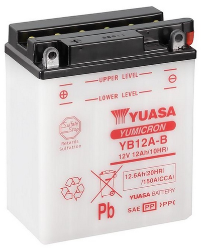 Batterie Moto YUASA Batterie YB12A-B