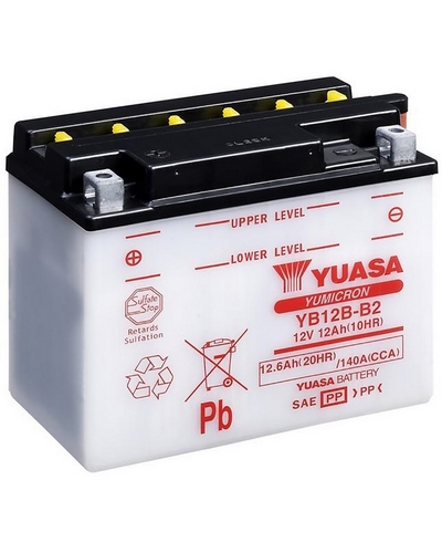 Batterie Moto YUASA Batterie YB12B-B2