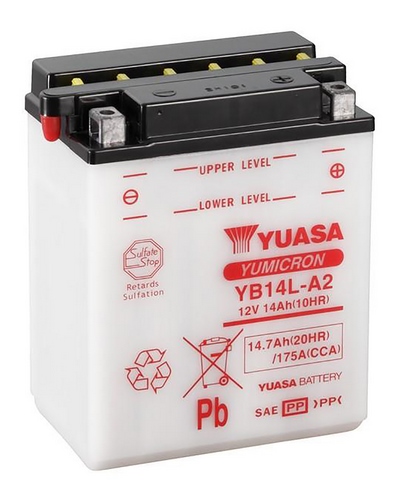 Batterie Moto YUASA Batterie YB14L-A2