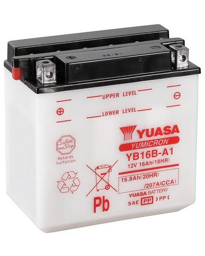 Batterie Moto YUASA Batterie YB16B-A1