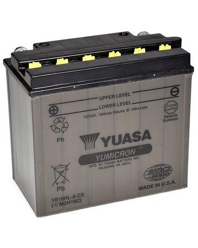 Batterie Moto YUASA Batterie YB16HL-A-CX