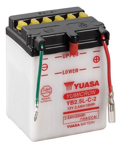 Batterie Moto YUASA Batterie YB2.5L-C-2