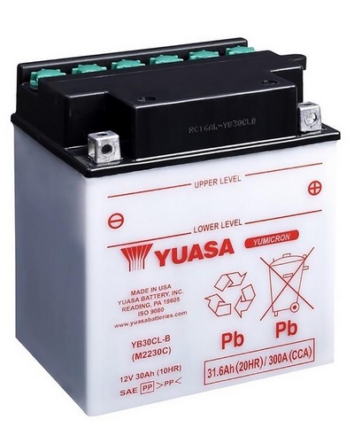 Batterie Moto YUASA Batterie YB30CL-B