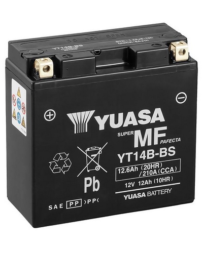 Batterie Moto YUASA Batterie YT14B-BS