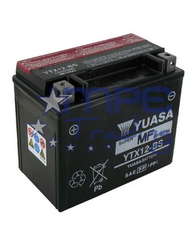 Batterie Moto YUASA Batterie YTX12-BS