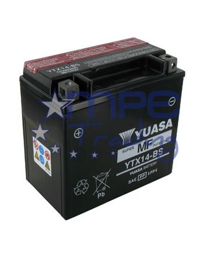 Batterie Moto YUASA Batterie YTX14-BS