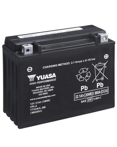 Batterie Moto YUASA Batterie YTX24HL-BS